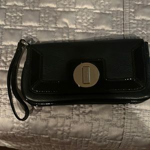 Navy blue Kate Spade clutch